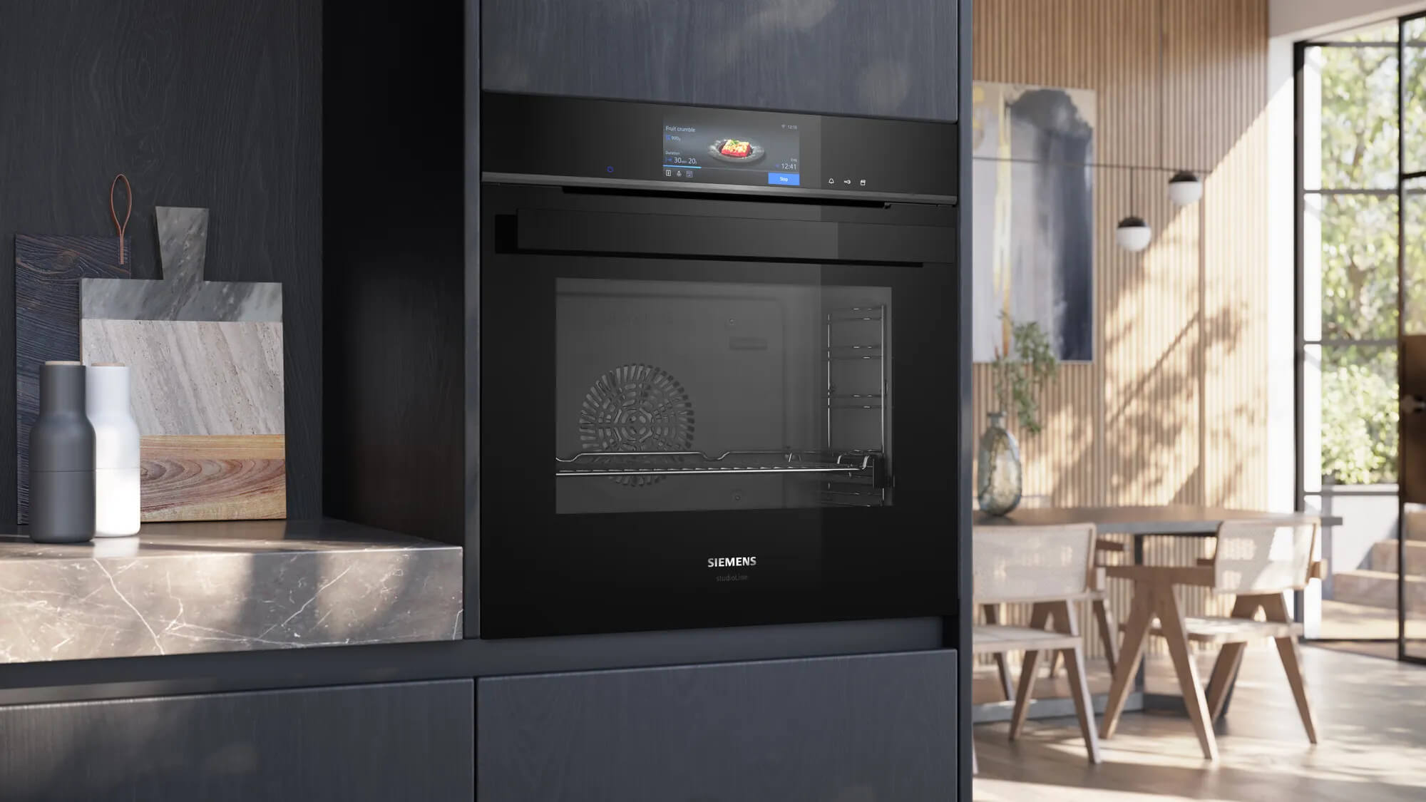 Siemens Backofen iQ700 eingebaut