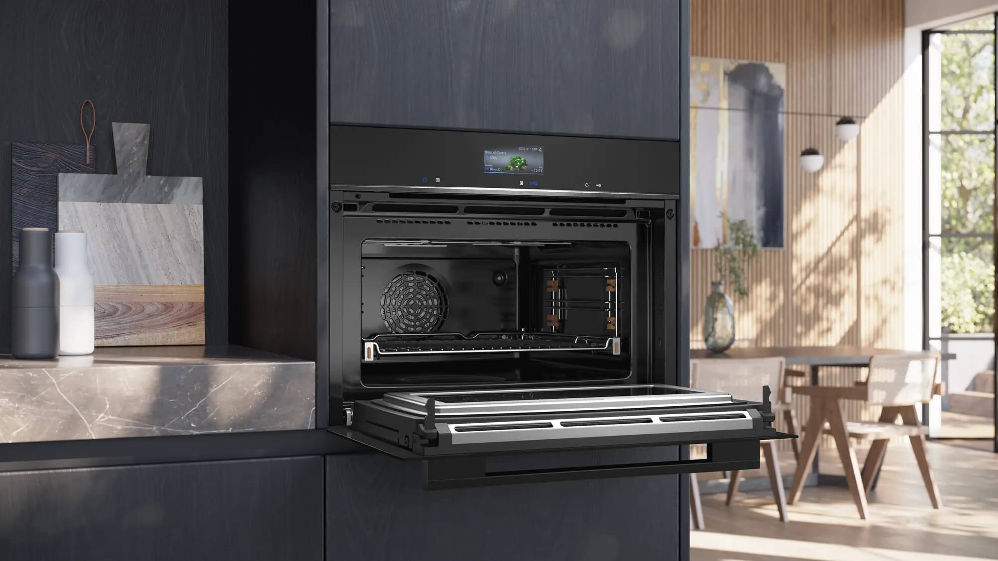 Siemens-iQ700-Kompaktbackofen